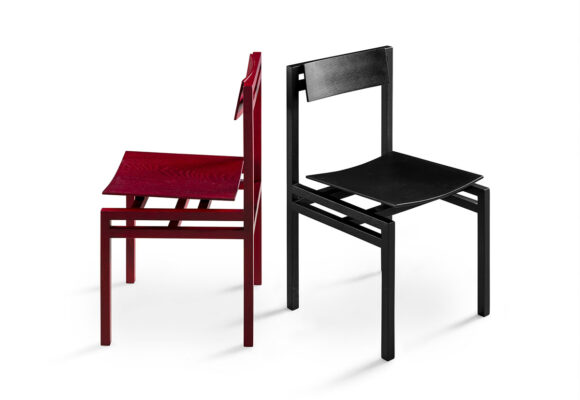 Haus Chair Eiken Rood