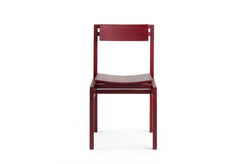 Haus Chair Eiken Rood